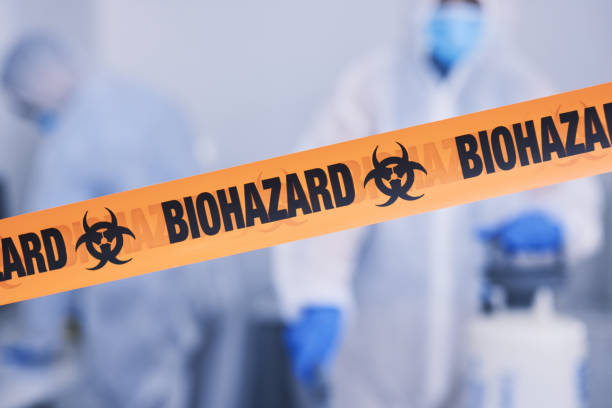 Professional Infectious Disease Decontamination technician working in Venice, IL